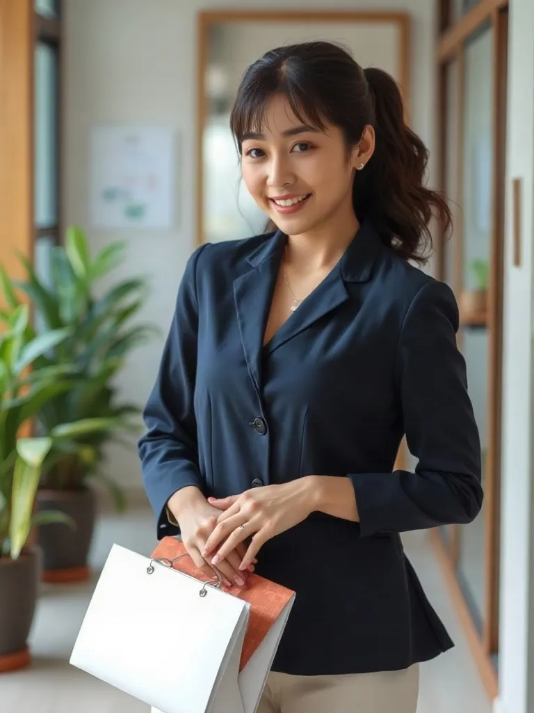 ヘアスタイリング後の仕上がり